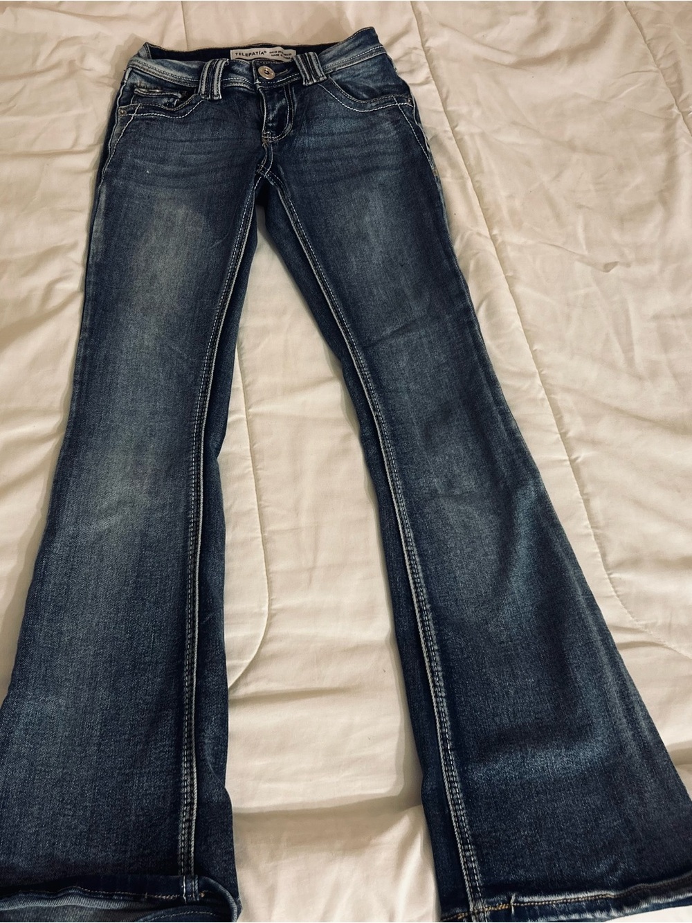 GAP Women's Flare Jeans in Dark Indigo Wash
